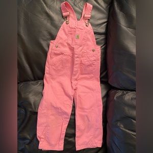 Carhartt Overalls | Girls | Size 3T | Like New | Pink |